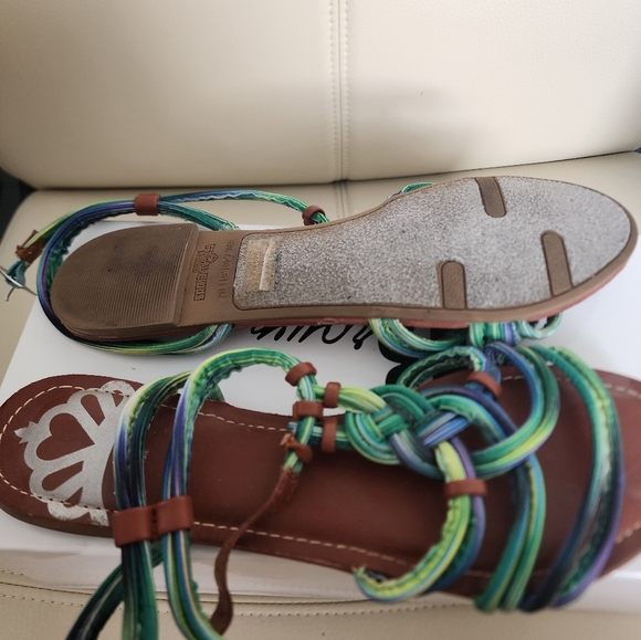 Strappy Colourful Fergalicious Sandals - Picture 3 of 3